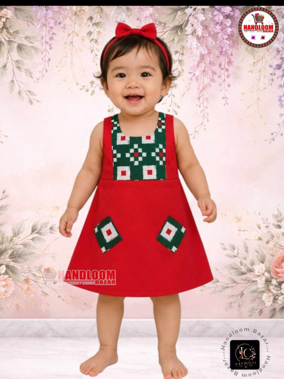 Sambalpuri Baby frock