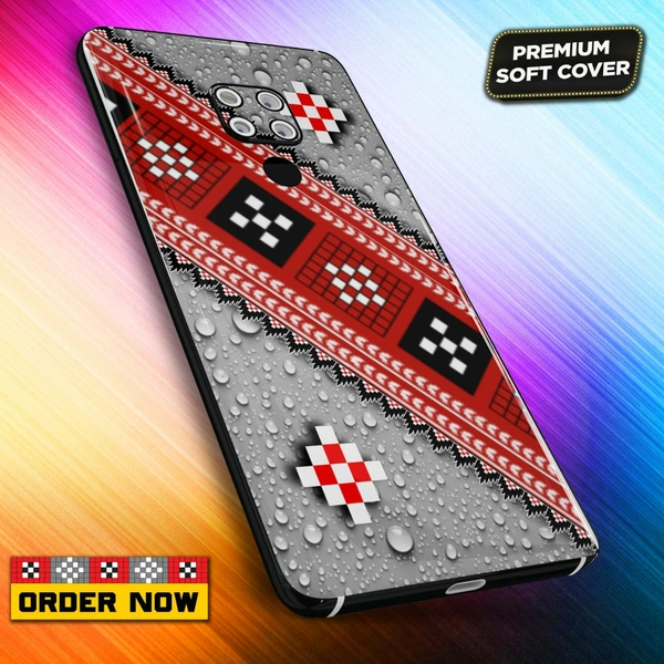 100310 mobile Back Cover sambalpuri Design with Add Name& photo