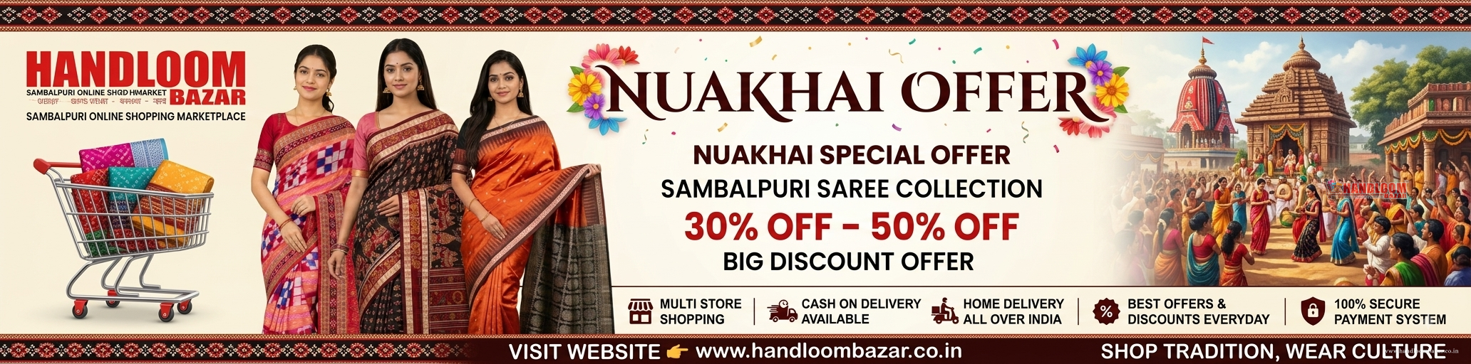 Handloom Bazar promo