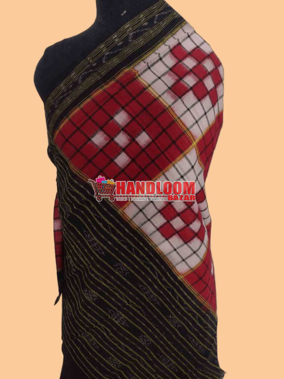 100465 Sambalpuri Dupatta