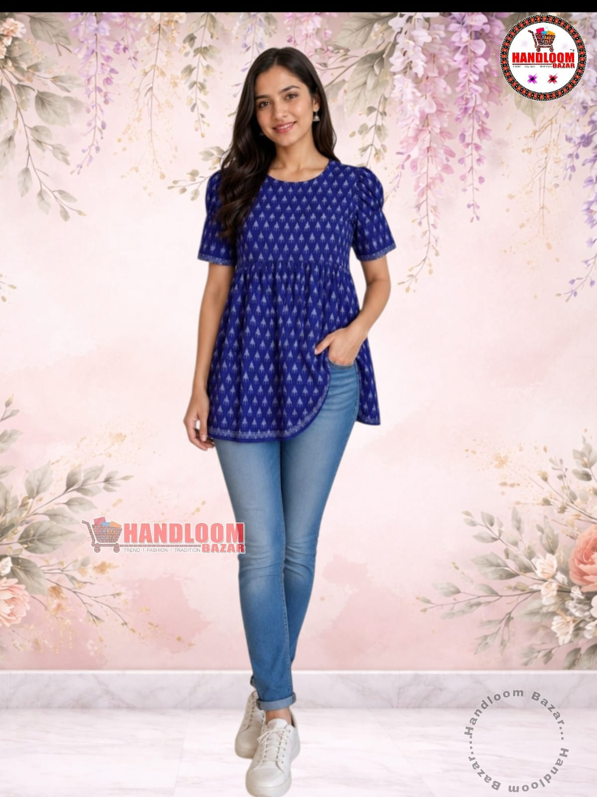 Sambalpuri short kurti