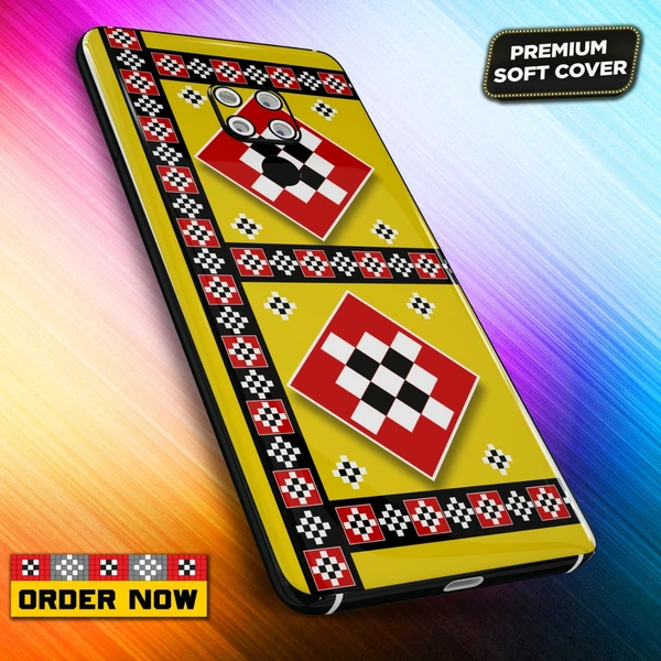 100294 mobile Back Cover sambalpuri Design with Add Name& photo