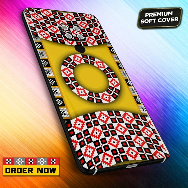100316 mobile Back Cover sambalpuri Design with Add Name& photo