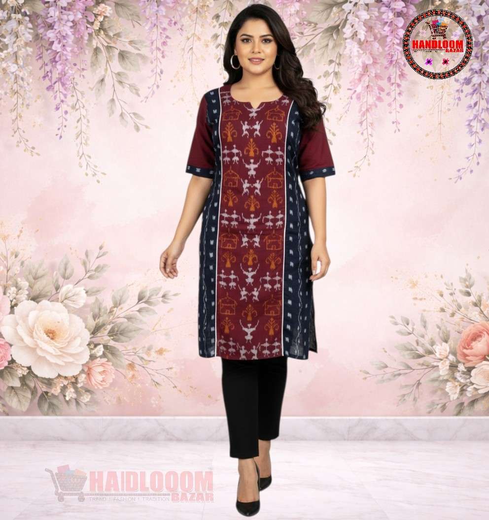 100449 Sambalpuri kurti