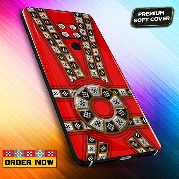 100290 mobile Back Cover sambalpuri Design with Add Name& photo