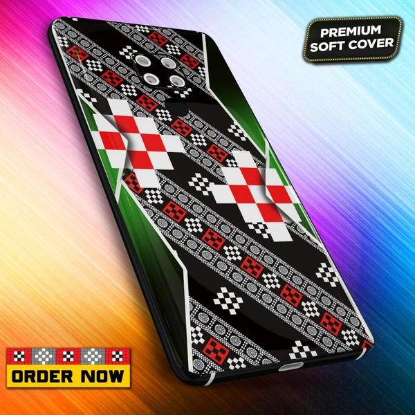 100304 mobile Back Cover sambalpuri Design with Add Name& photo