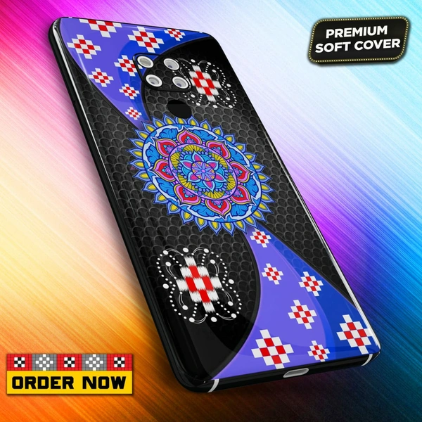 100305 mobile Back Cover sambalpuri Design with Add Name& photo