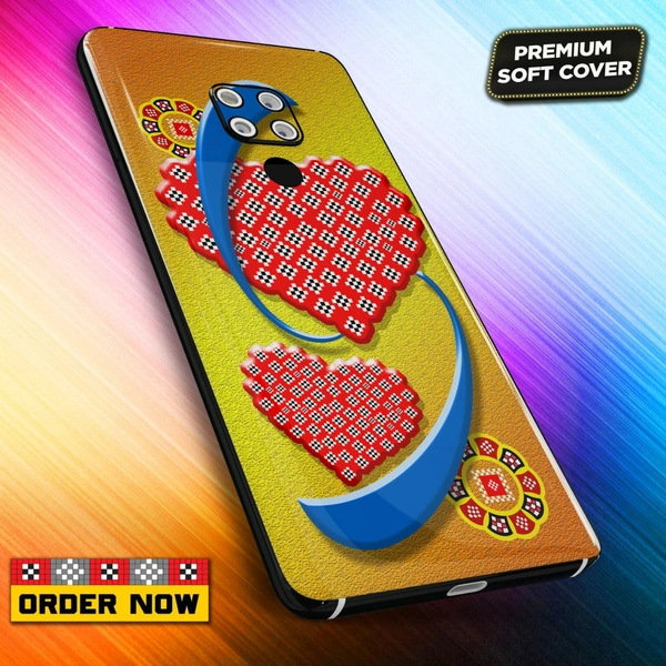 100286 mobile Back Cover sambalpuri Design with Add Name& photo