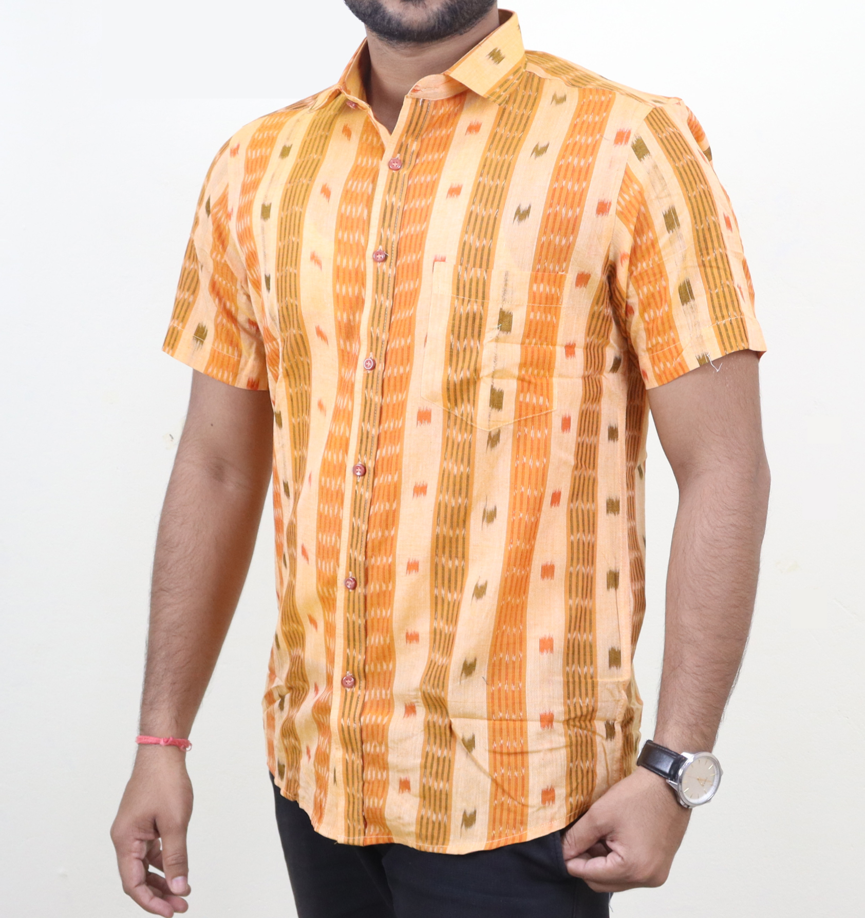 1048 sambalpuri Half Shirt
