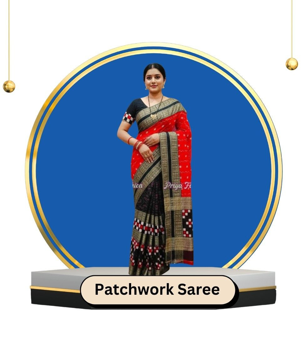 Patchwork Saree
