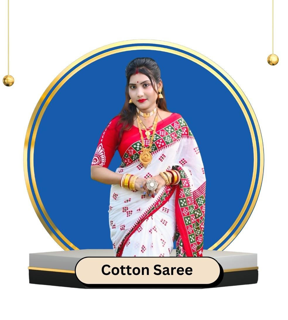 Printed Cotton Saree