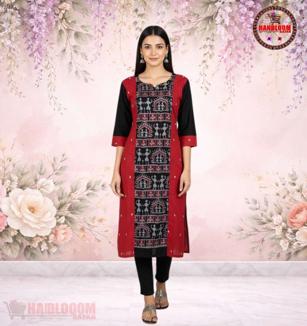 100453 Sambalpuri kurti